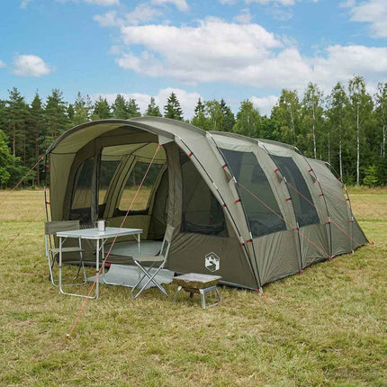 Tunneltent 427 X 315 X 178 Cm Polyester En Staal