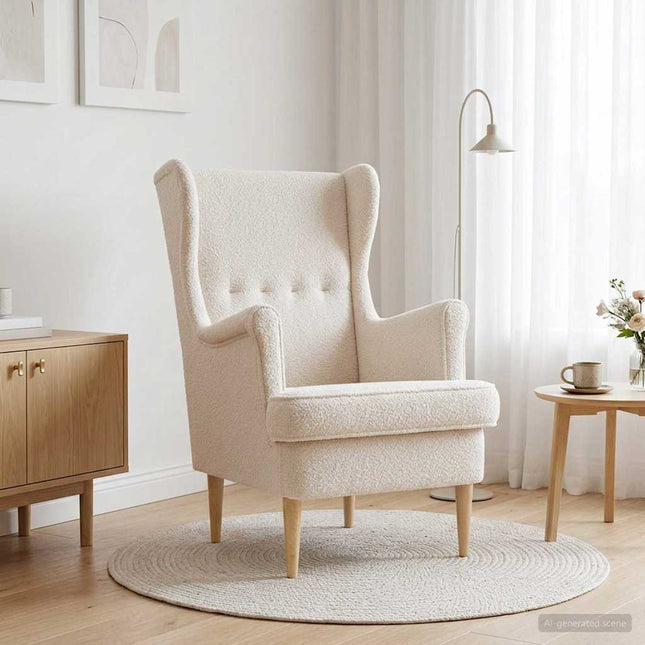 Fauteuil Bouclé