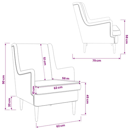 Fauteuil Bouclé
