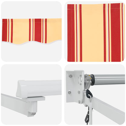 Markies Polyester En Metaal Geel, Oranje En Wit