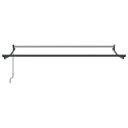 Uitschuifbare Luifel Wit 3 X 2 M 100% Polyester En Aluminium Beige (Anthraciet Frame)
