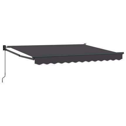 Uitschuifbare Luifel Antracietkleurig Anthraciet (Anthraciet Frame)
