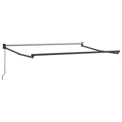 Uitschuifbare Luifel Antracietkleurig Anthraciet (Anthraciet Frame)