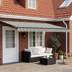 4 × 3 m / Antraciet / Antraciet en wit