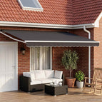 4 × 3 m / Wit / Antraciet
