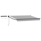 3,5 x 2,5 m / Antraciet / Antraciet en wit