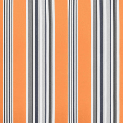 Inklapbaar Zonnescherm Oranje En Grijs 400 × 300 Cm Groen En Wit