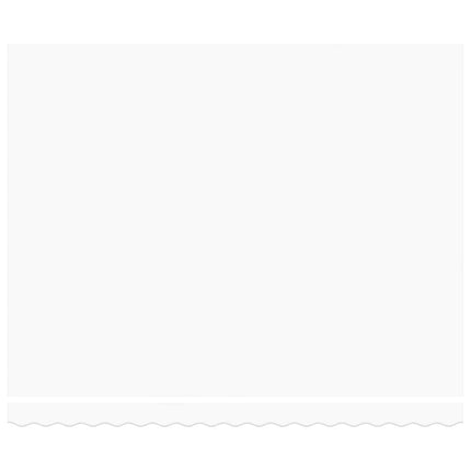 Inklapbaar Zonnescherm Wit 4 × 3 M Canvas En Aluminium Groen En Wit