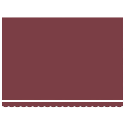 Uitschuifbare Luifel Bordeauxrood Bordeaux (Wit Frame)