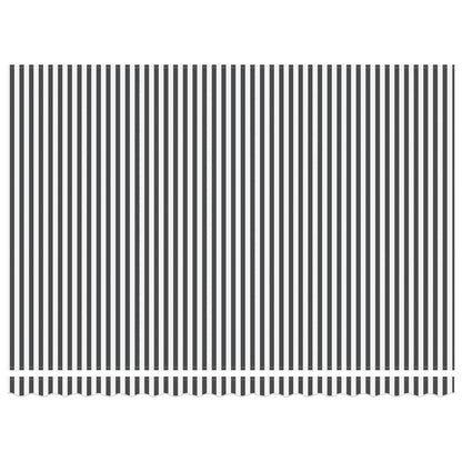 Uitschuifbare Luifel Antraciet En Anthraciet En Wit (Wit Frame)
