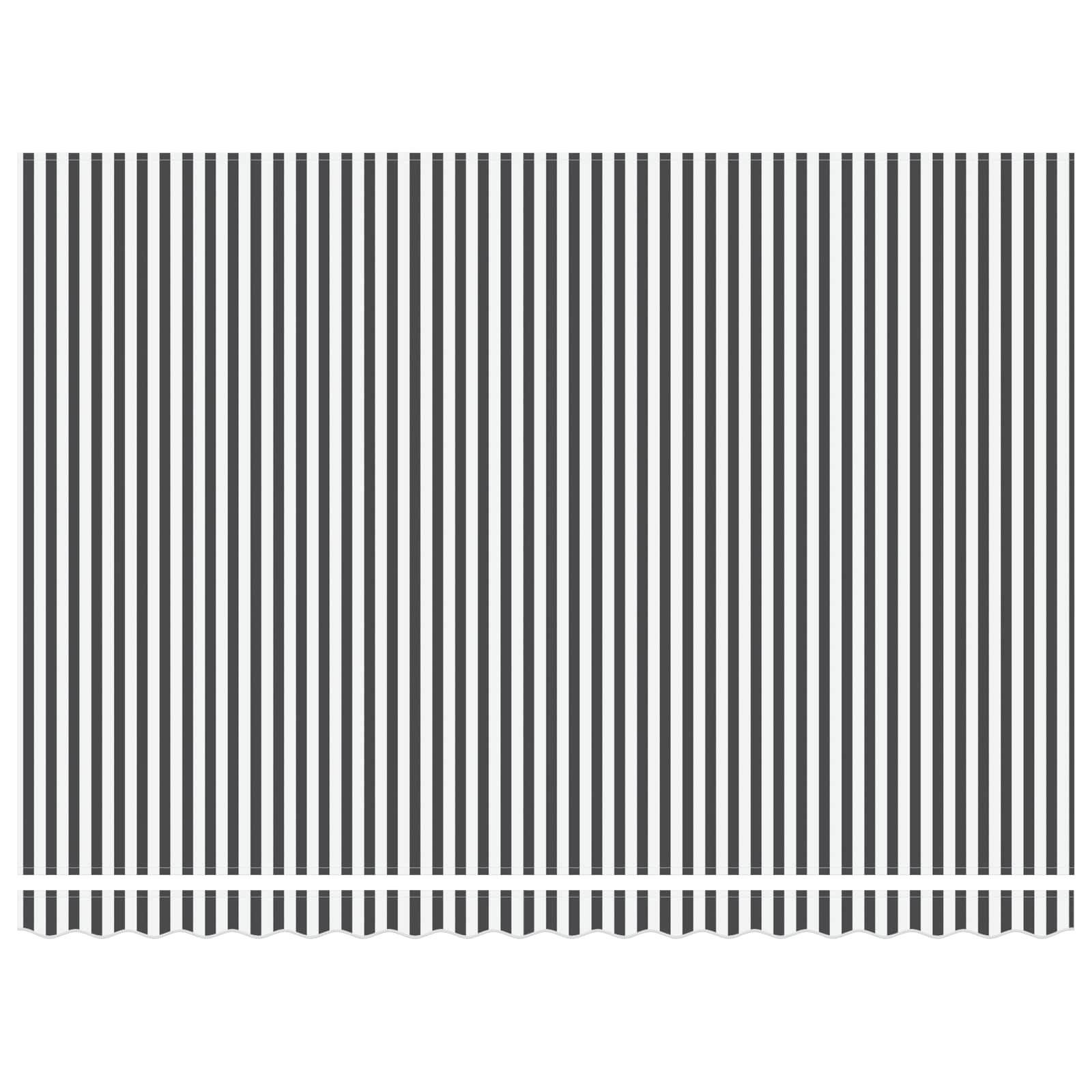 Uitschuifbare Luifel Antraciet En Anthraciet En Wit (Anthraciet Frame)