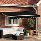 3,5 x 2,5 m / Wit / Zwart
