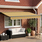 2,5 x 2 m / Antraciet / Geel en grijs