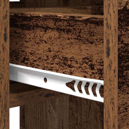 Eettafel 115 X 70 X 75 Cm Bewerkt Hout Rechthoekig