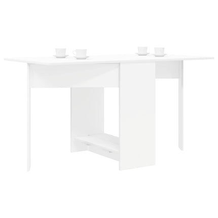 Eettafel 138 X 70 X 73,5 Cm Bewerkt Hout Rechthoekig