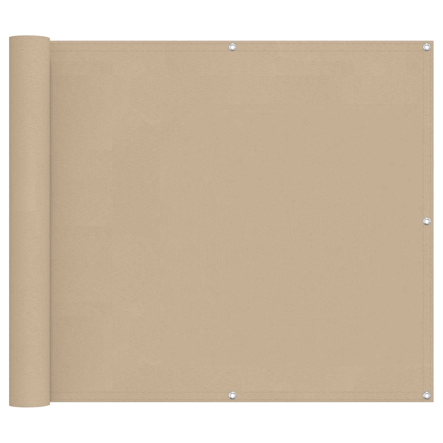 Balkon Scherm Pu Gecoat Oxford Alu Beige