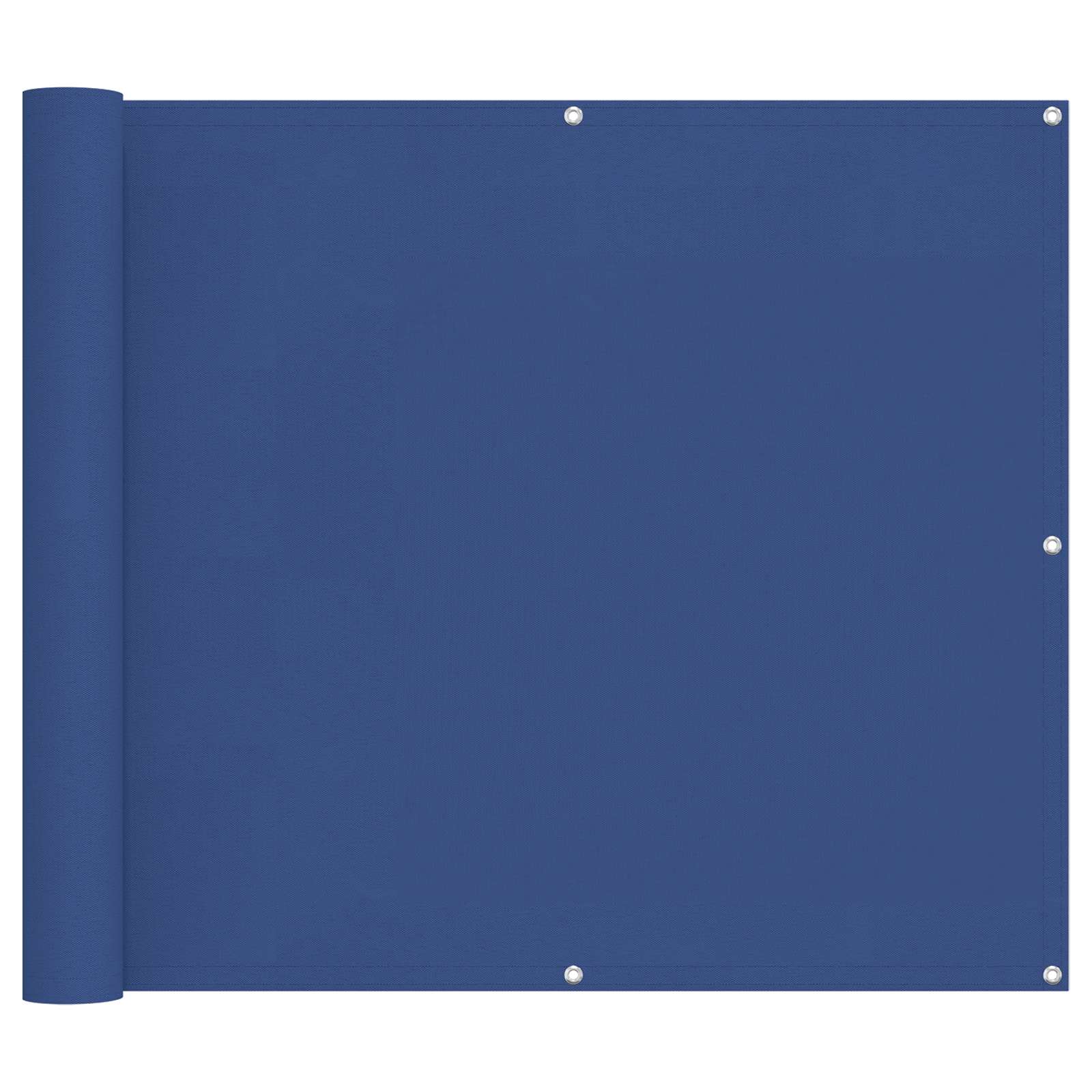 Balkon Scherm Oxford Stof Blauw
