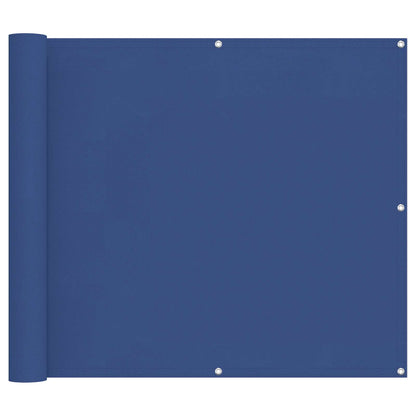 Balkon Scherm Oxford Stof Blauw