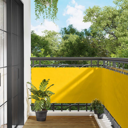 Balkon Scherm Oxford Stof Geel