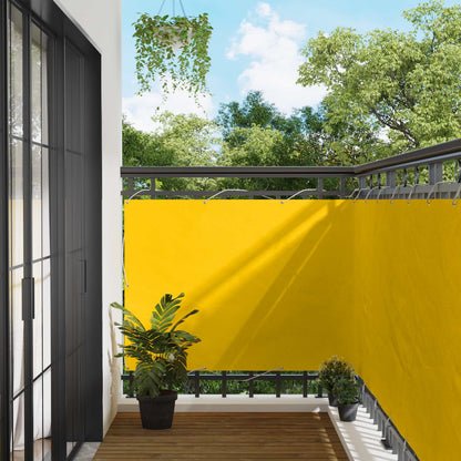 Balkon Scherm Oxford Stof Geel