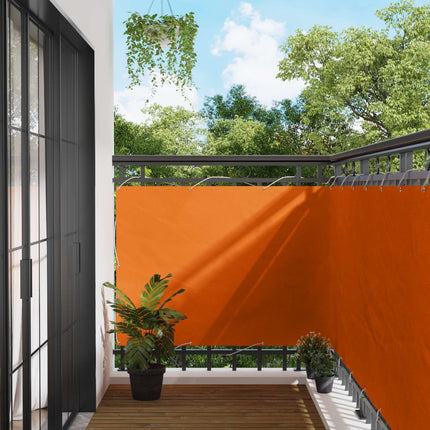Balkonscherm Oxford Stof Oranje