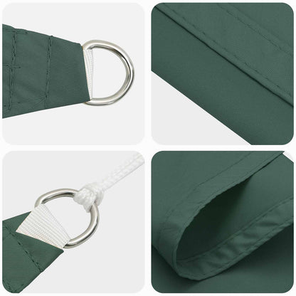 Zonneschaduwzeil 100% Polyester Oxford Donkergroen