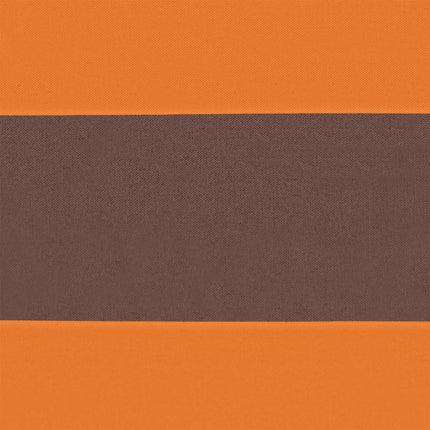 Zonneschaduwzeil 7 X 4 M 100% Polyester Oxford Oranje En Bruin