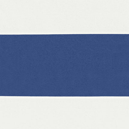 Zonneschaduwzeil 100% Polyester Oxford Blauw En Wit