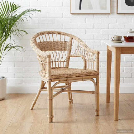 Stapelstoel 60 X 60 X 81 Cm Rattan