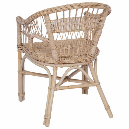 Stapelstoel 60 X 60 X 81 Cm Rattan