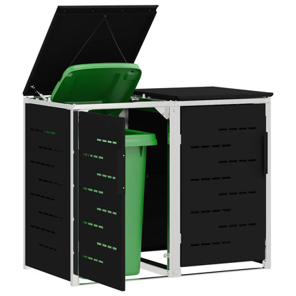 Containerombouw For 2 Bins 240L Roestvrij Staal