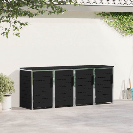 Containerombouw For 2 Bins 240L Roestvrij Staal