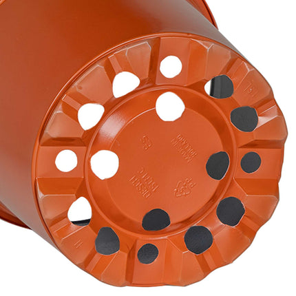 Bloempot 50 Pcs Terracotta Ø 15 X 13 Cm Kunststof