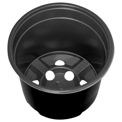 Bloempot 200 pcs Zwart Ø 15 x 12.5 cm Kunststof