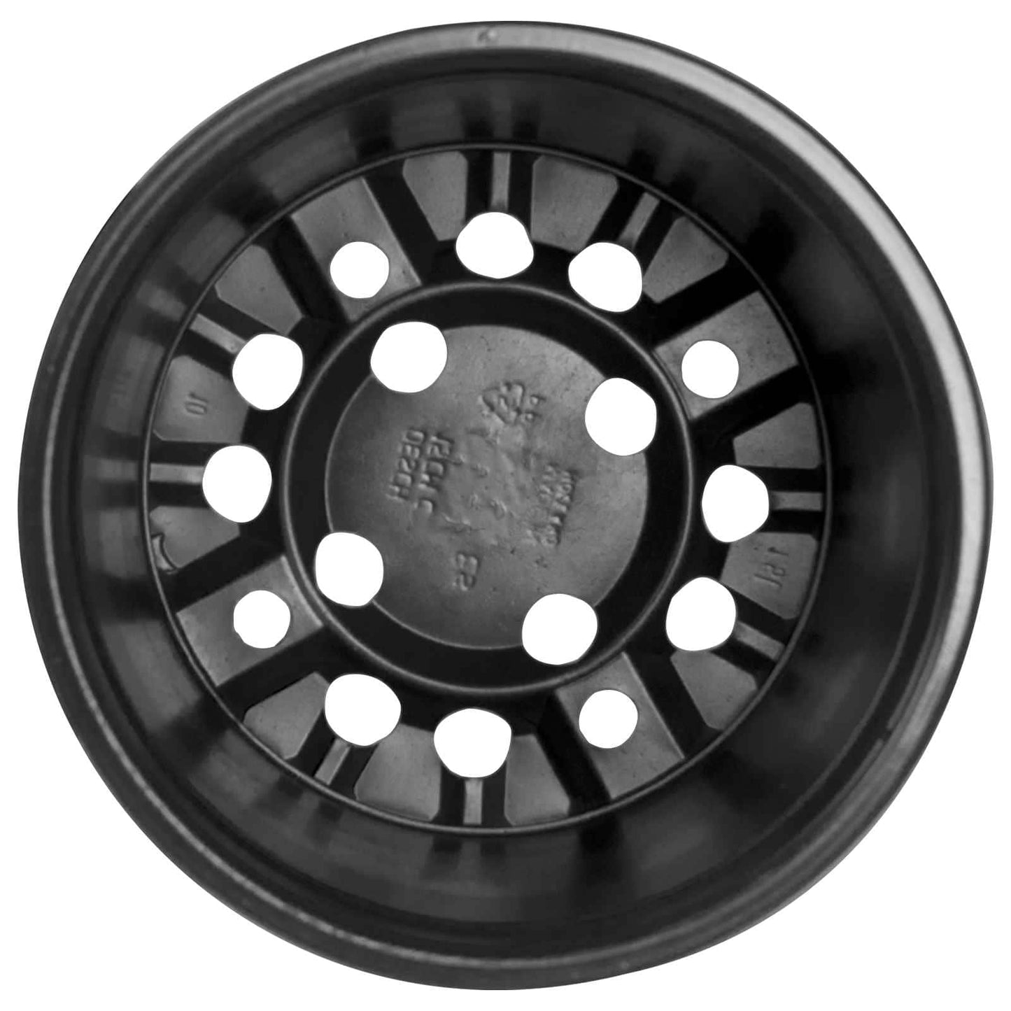 Bloempot 50 pcs Zwart Ø 15 x 13 cm Kunststof