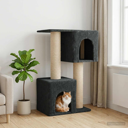 Kattenboom Met Sisal Krabpalen 114 Cm