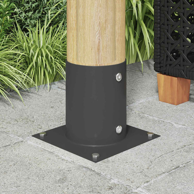 Ronde Grondanker 4 St 15 X 15 X 15 Cm Metaal