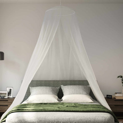 Klamboe Voor Bed 3 Pcs 156 Mesh ⌀56 X 220 Cm Polyester