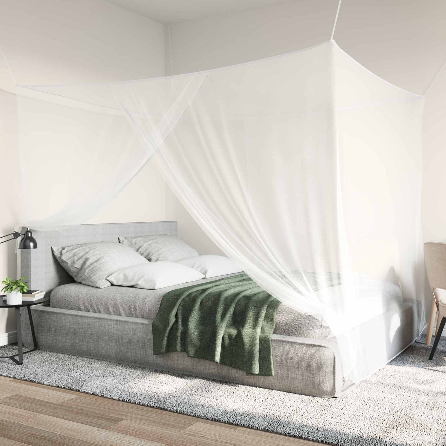 Muggennetje Voor Bed 156 Gaas 3 Pcs Polyester