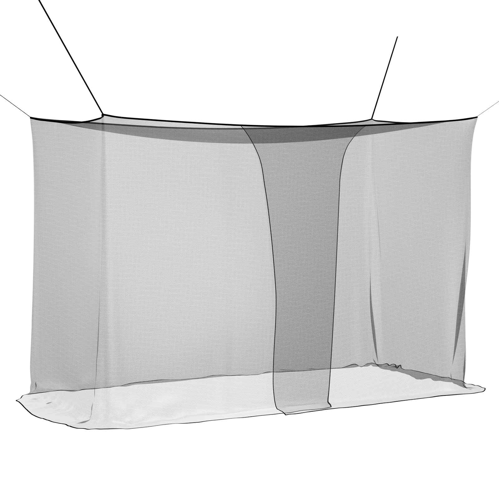 Muggennetje Voor Bed 156 Gaas 3 Pcs Polyester