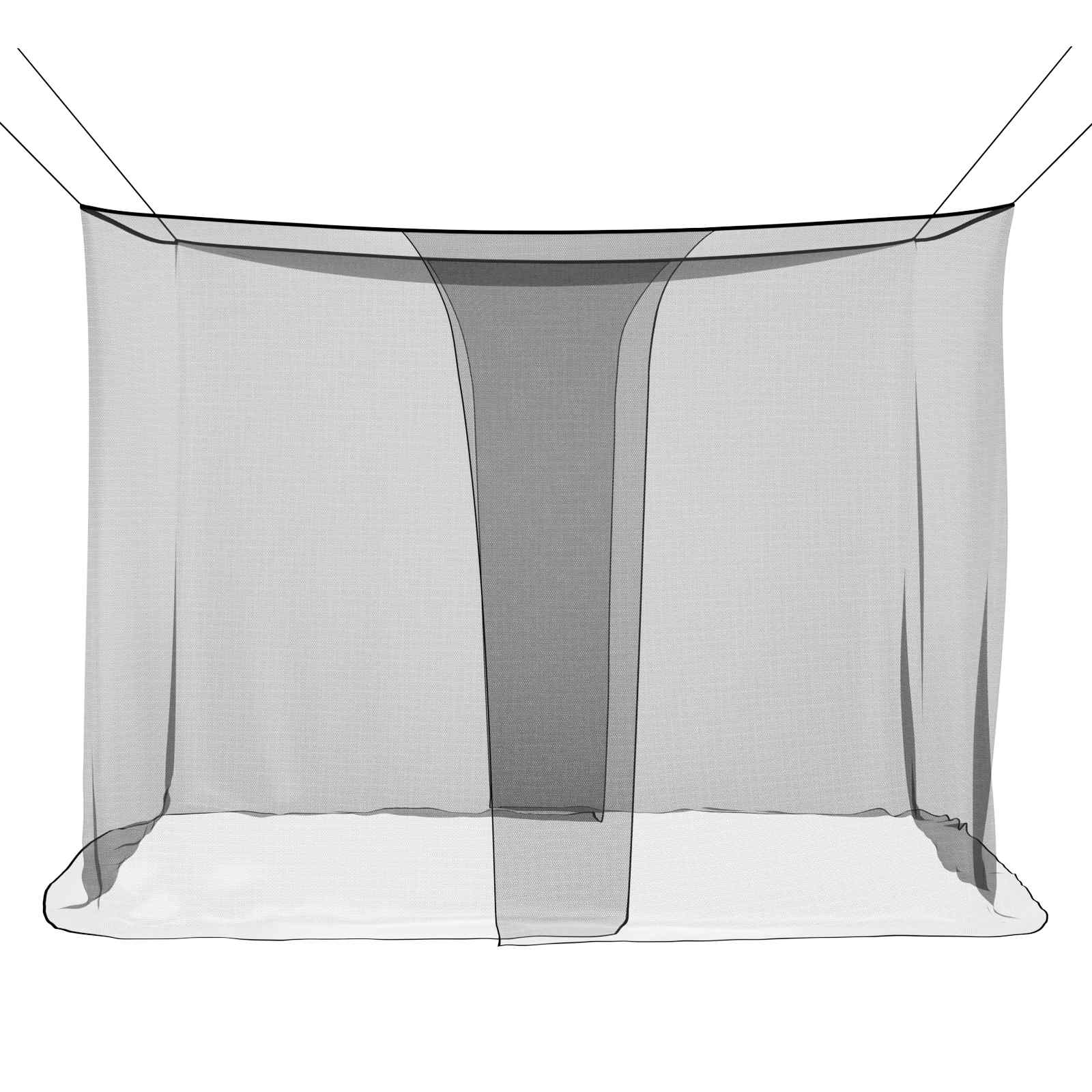 Muggennetje Voor Bed 156 Gaas 3 Pcs Polyester