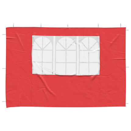 Party Tent Zijwand 2 Pcs Pe En Staal
