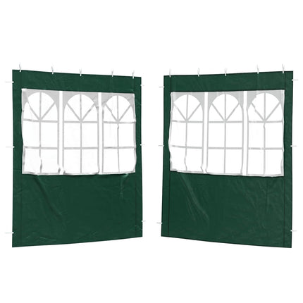 Party Tent Zijwand 2 Pcs Pe En Staal