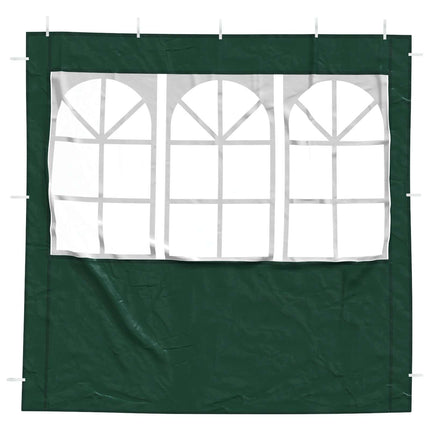 Party Tent Zijwand 2 Pcs Pe En Staal