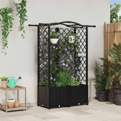 Verhoogd Bed Met Trellis En Dak Pp
