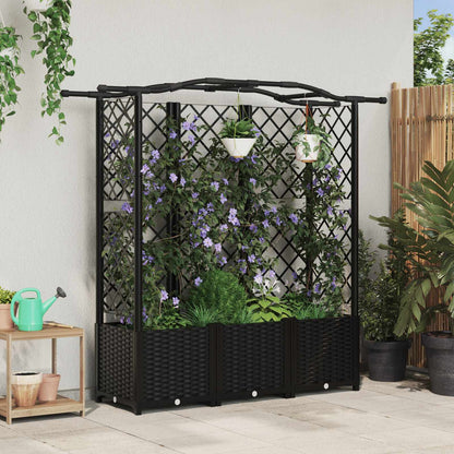 Verhoogd Bed Met Trellis En Dak Pp