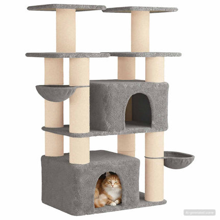 Kattenboom Met Sisal Krabpalen 147 Cm 2 St