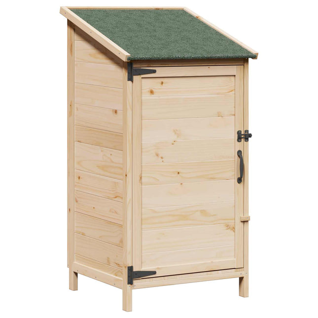 Tuinschuur Met Dak Massief Vurenhout