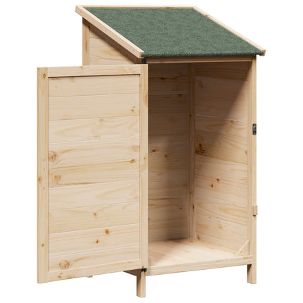 Tuinschuur Met Dak Massief Vurenhout