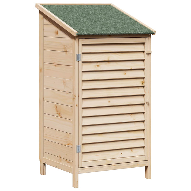 Tuinschuur Met Dak Massief Vurenhout